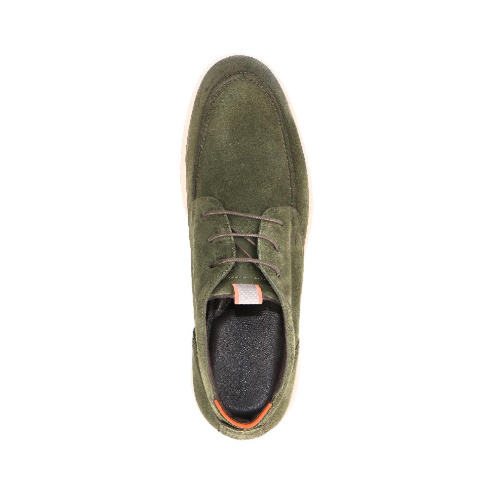 Watkins Green Suede