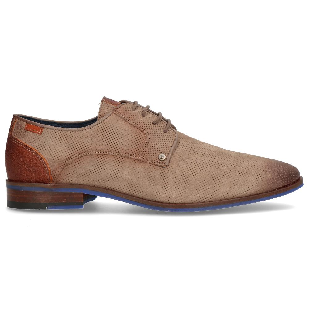 Oulton Beige Nubuck Perfo - Berkelmans