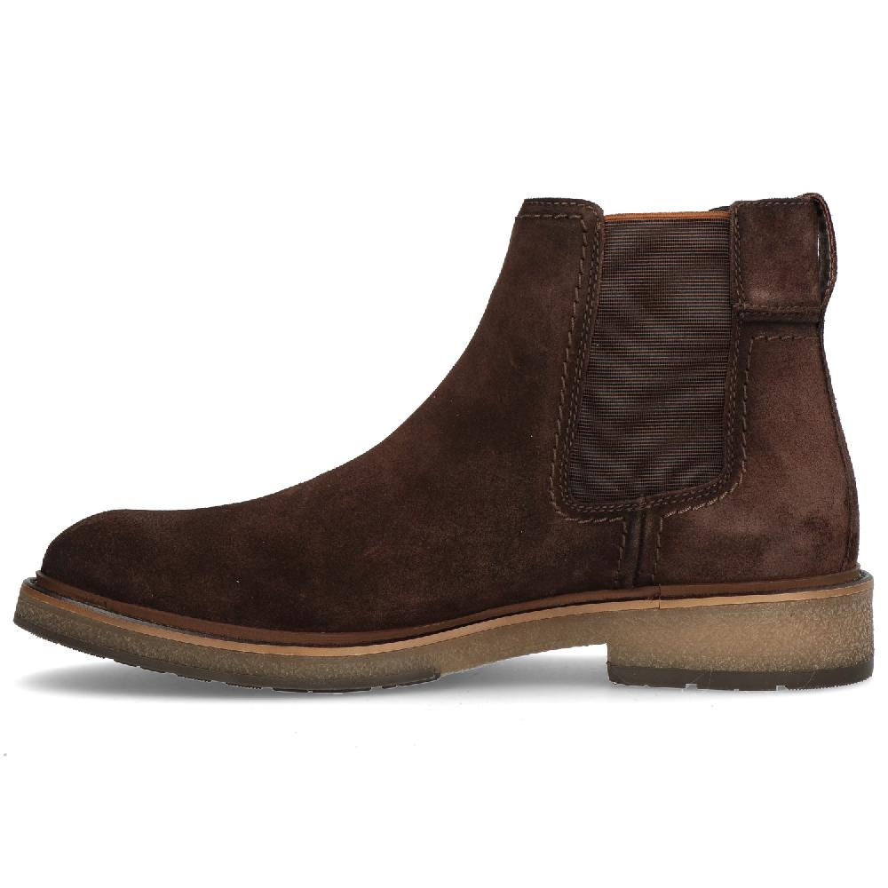 Plata Dark Brown Suede