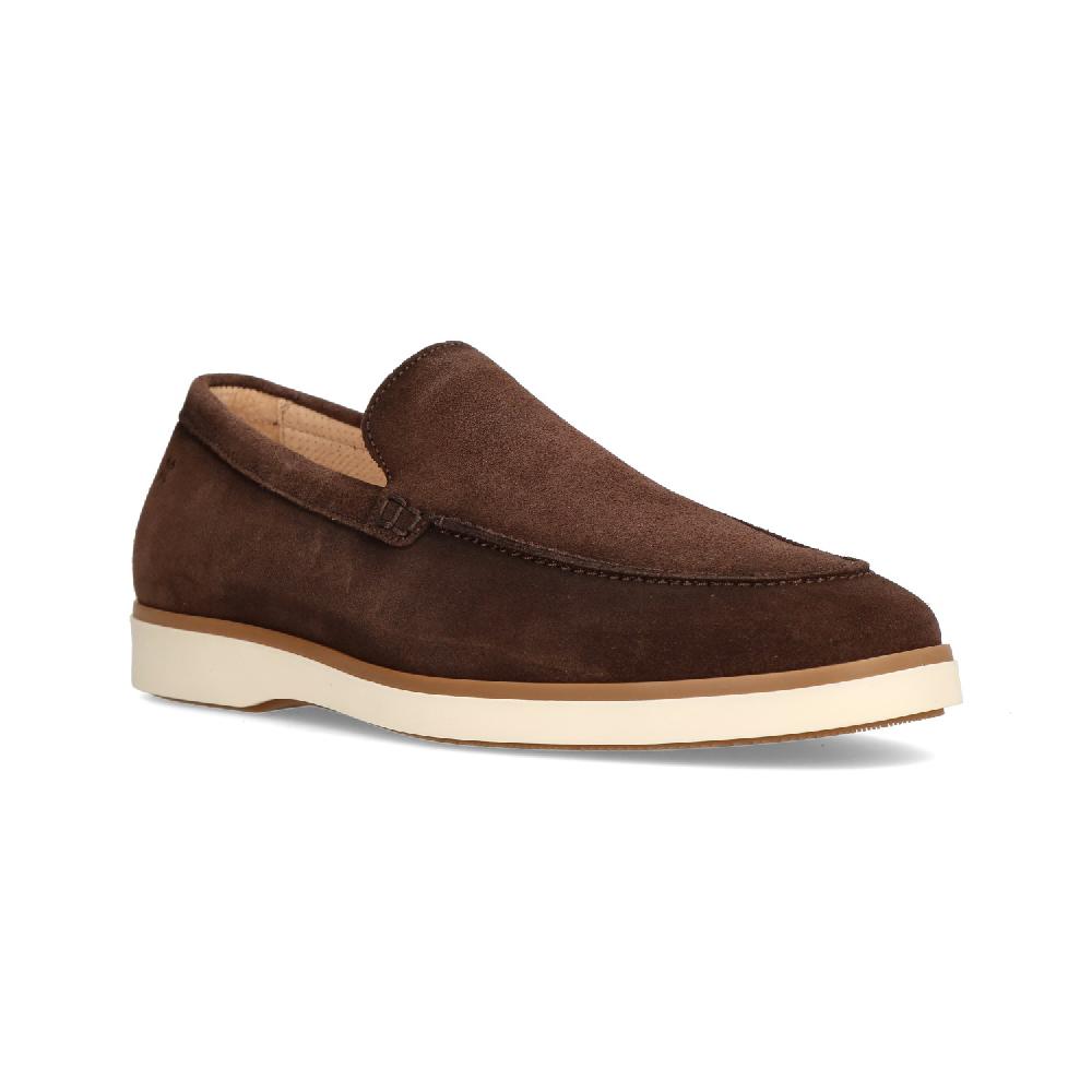 Mouras Dark Brown Suede