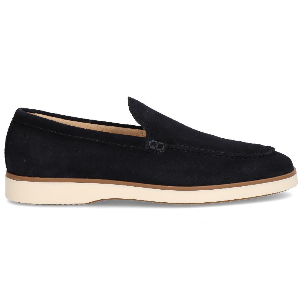 Mouras Navy Suede