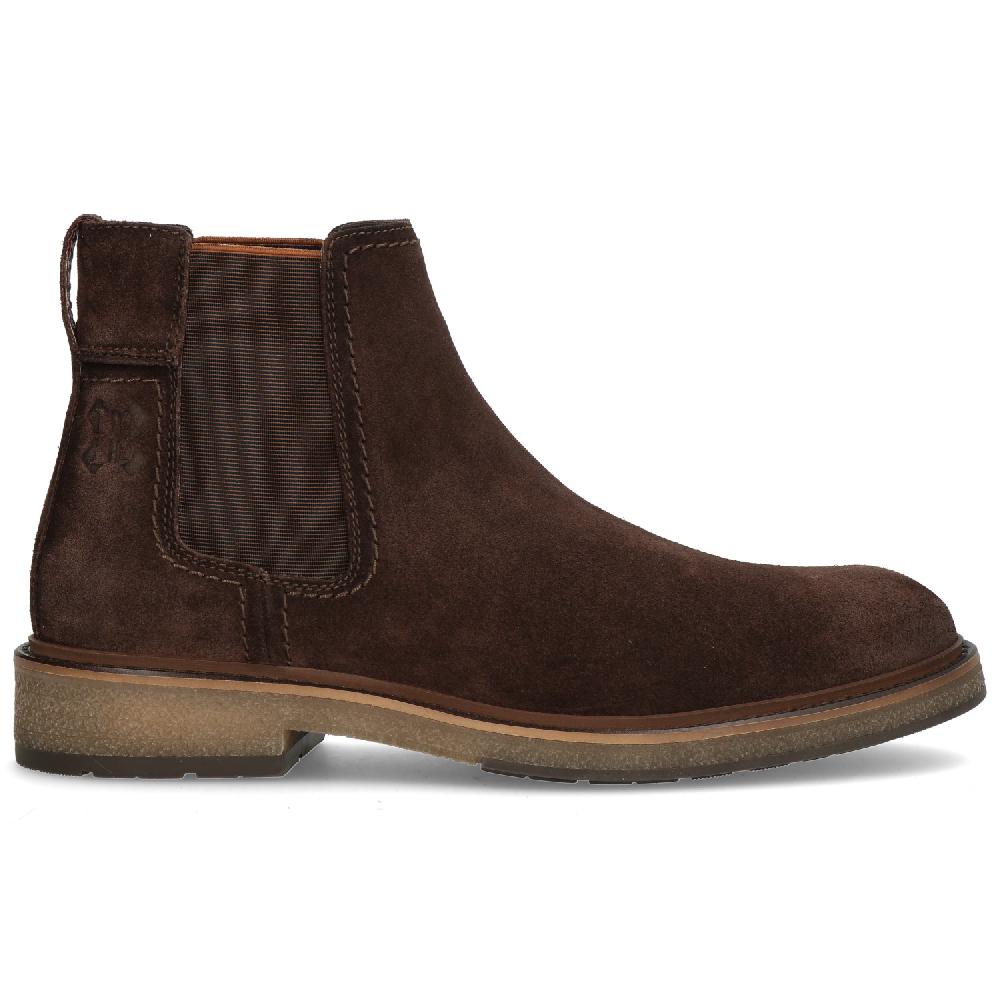 Plata Dark Brown Suede