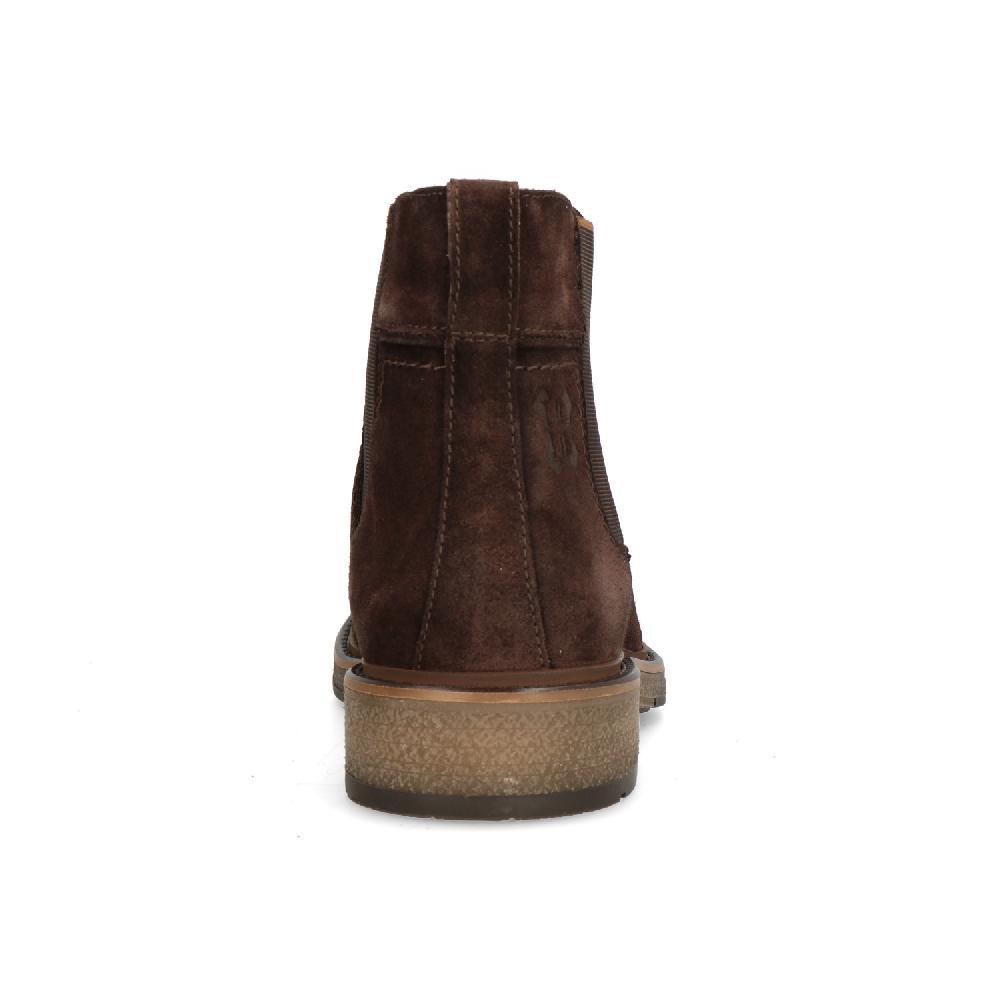 Plata Dark Brown Suede