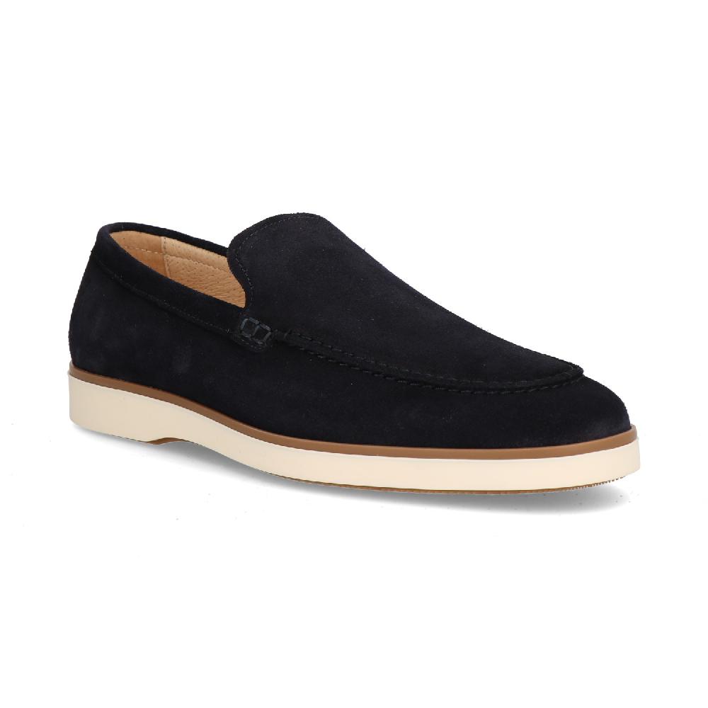 Mouras Navy Suede