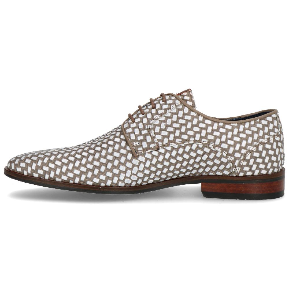 Oulton Taupe White Braided