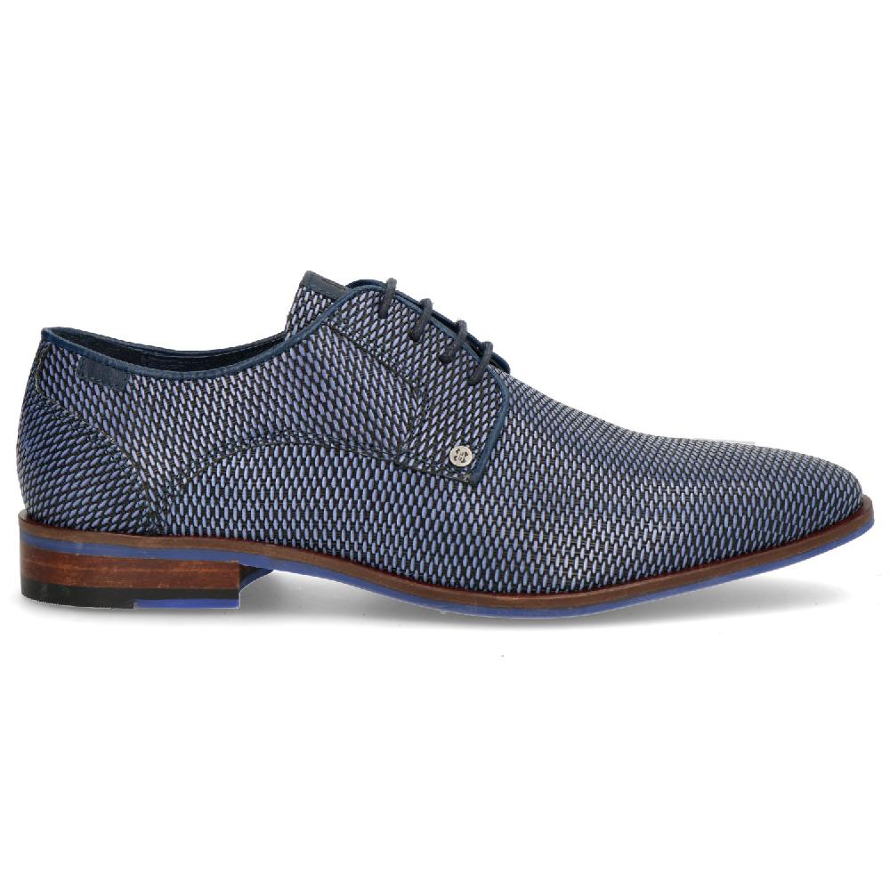 Oulton Dark Blue Print