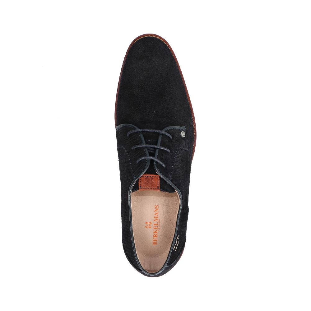 Posadas Navy Suede P1019