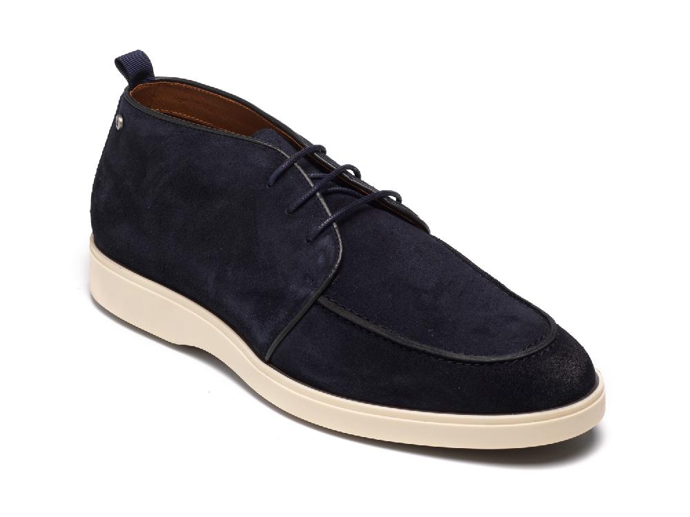 Jerez Navy Suede, also available in Kaki and Green suede.