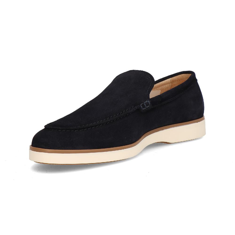 Mouras Navy Suede