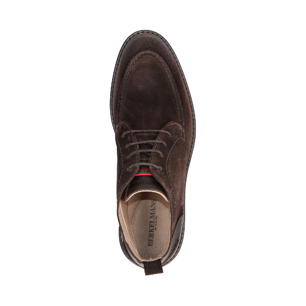 Nijvel Dark Brown Suede