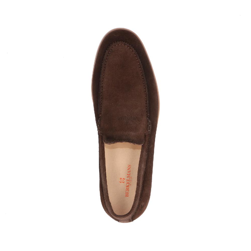 Mouras Dark Brown Suede