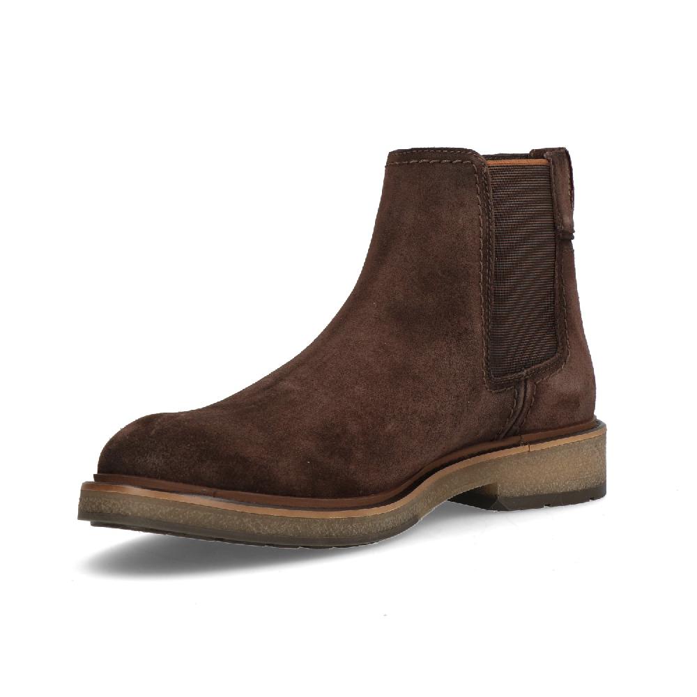 Plata Dark Brown Suede