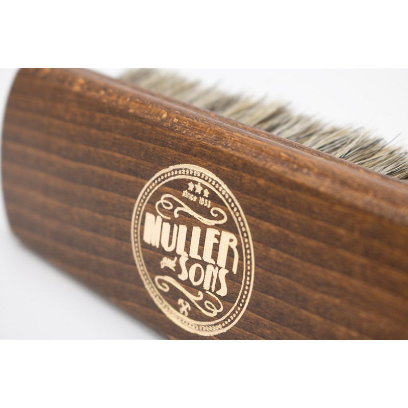 Luxe uitwrijfborstel