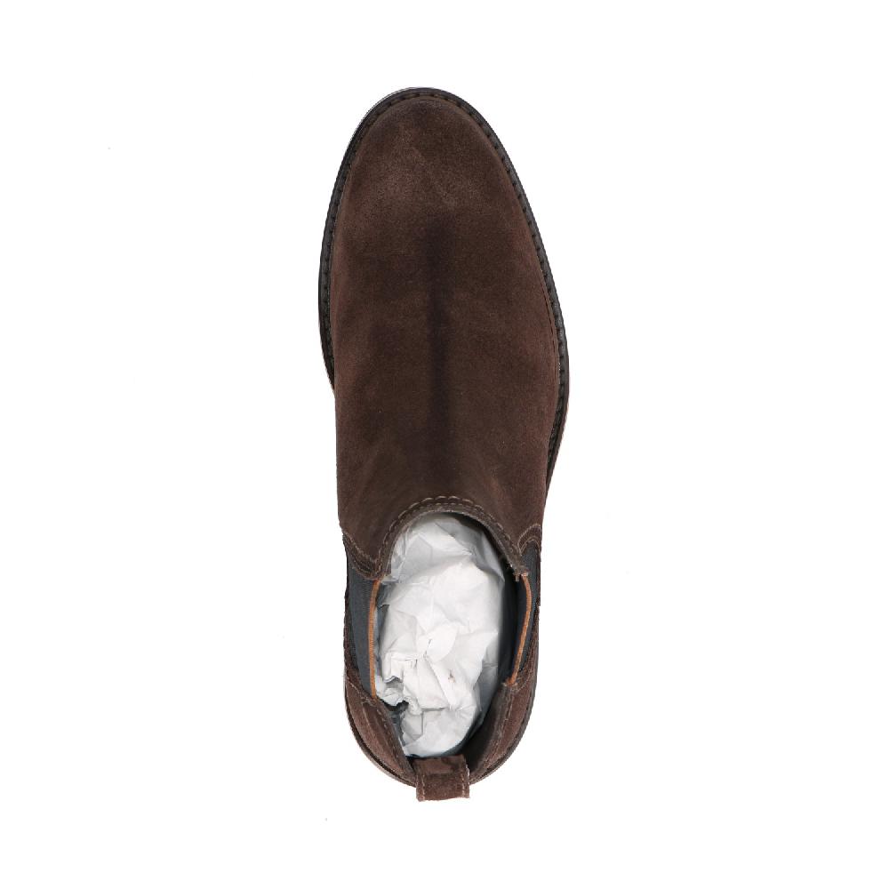 Plata Dark Brown Suede