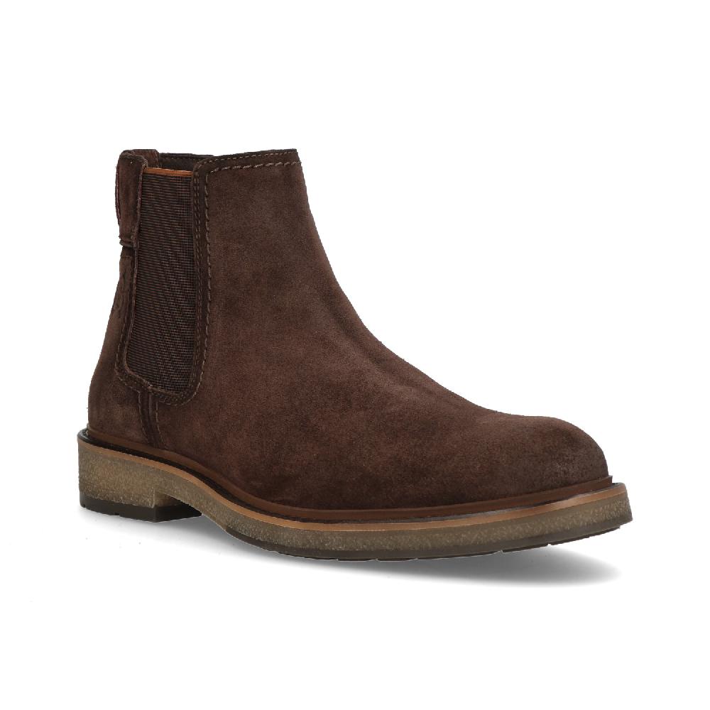 Plata Dark Brown Suede